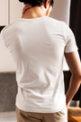 Solid White Classic Fit Tshirt