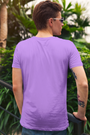 California Regular Fit Lavender T-shirt The Urban Youth