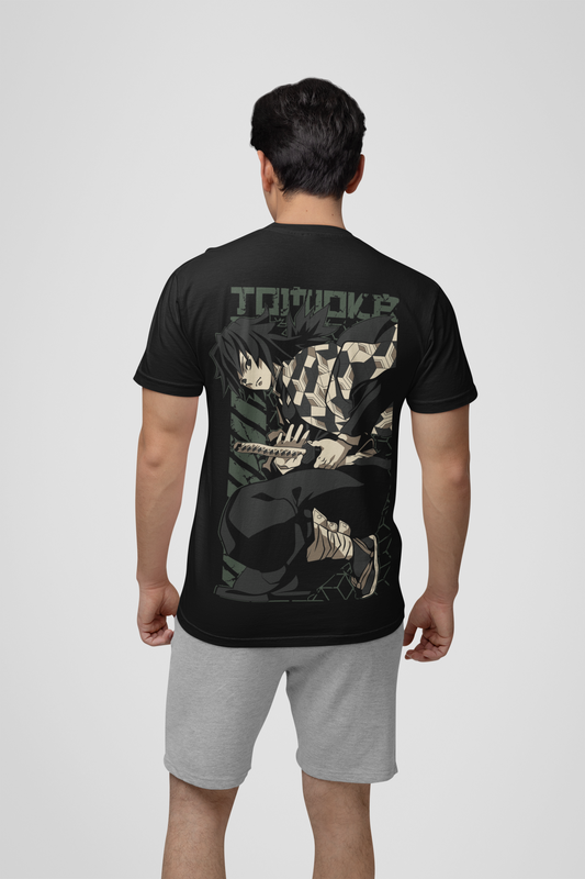 TUY Warrior Front Back Regular Fit T-shirt