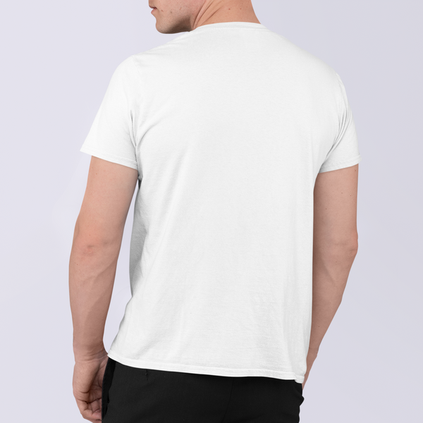 TUY 'Future Is Nasty' Regular Fit White T-shirt