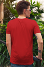 TUY Crazy Idea Regular Fit Red T-shirt