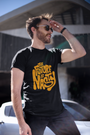 TUY 'Future Is Nasty' Regular Fit Black T-shirt