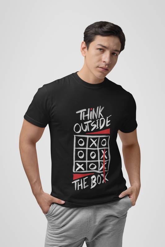 TUY 'Think Out Of The Box' Regular Fit T-shirt