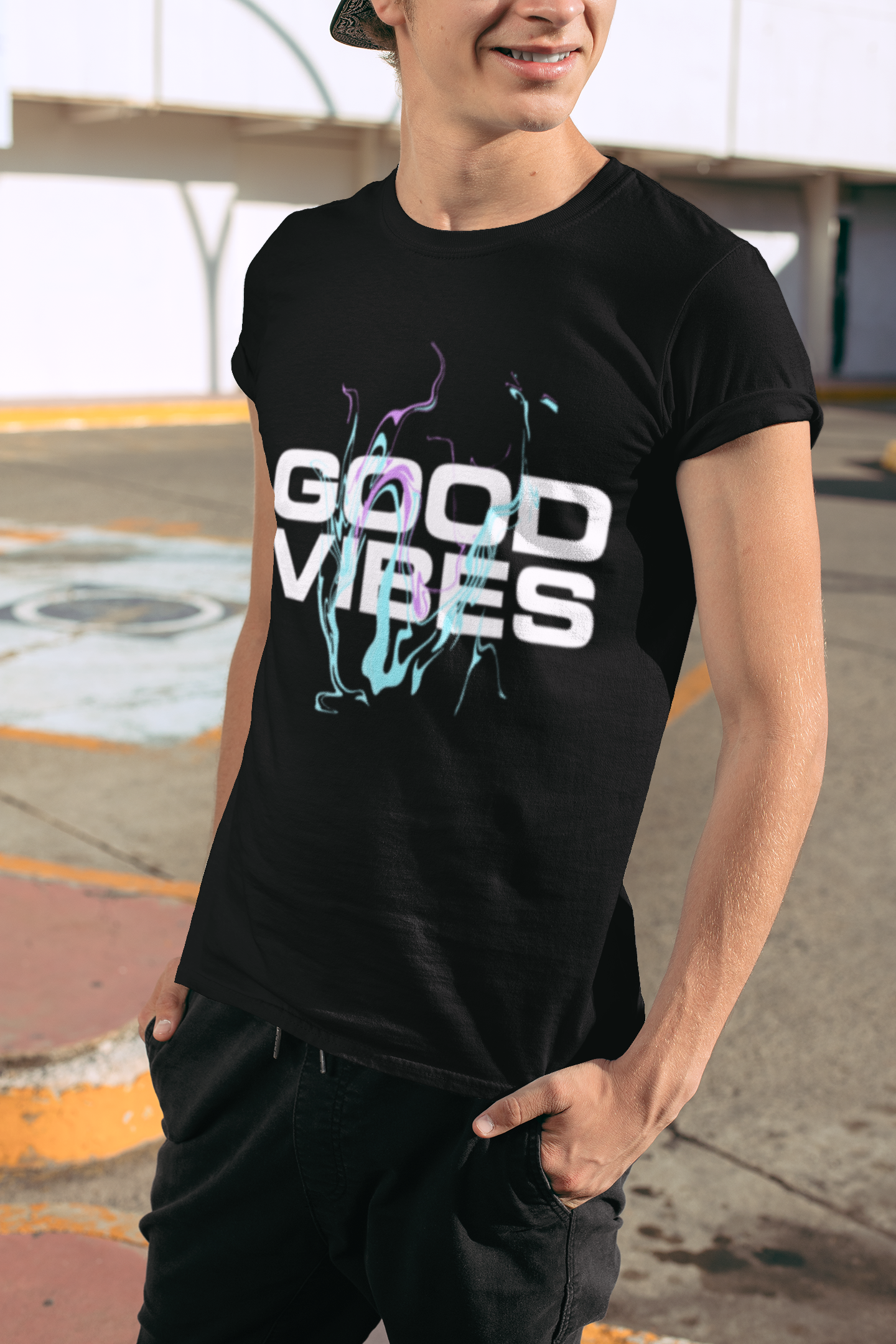 TUY Good Vibes Regular Fit T-shirt