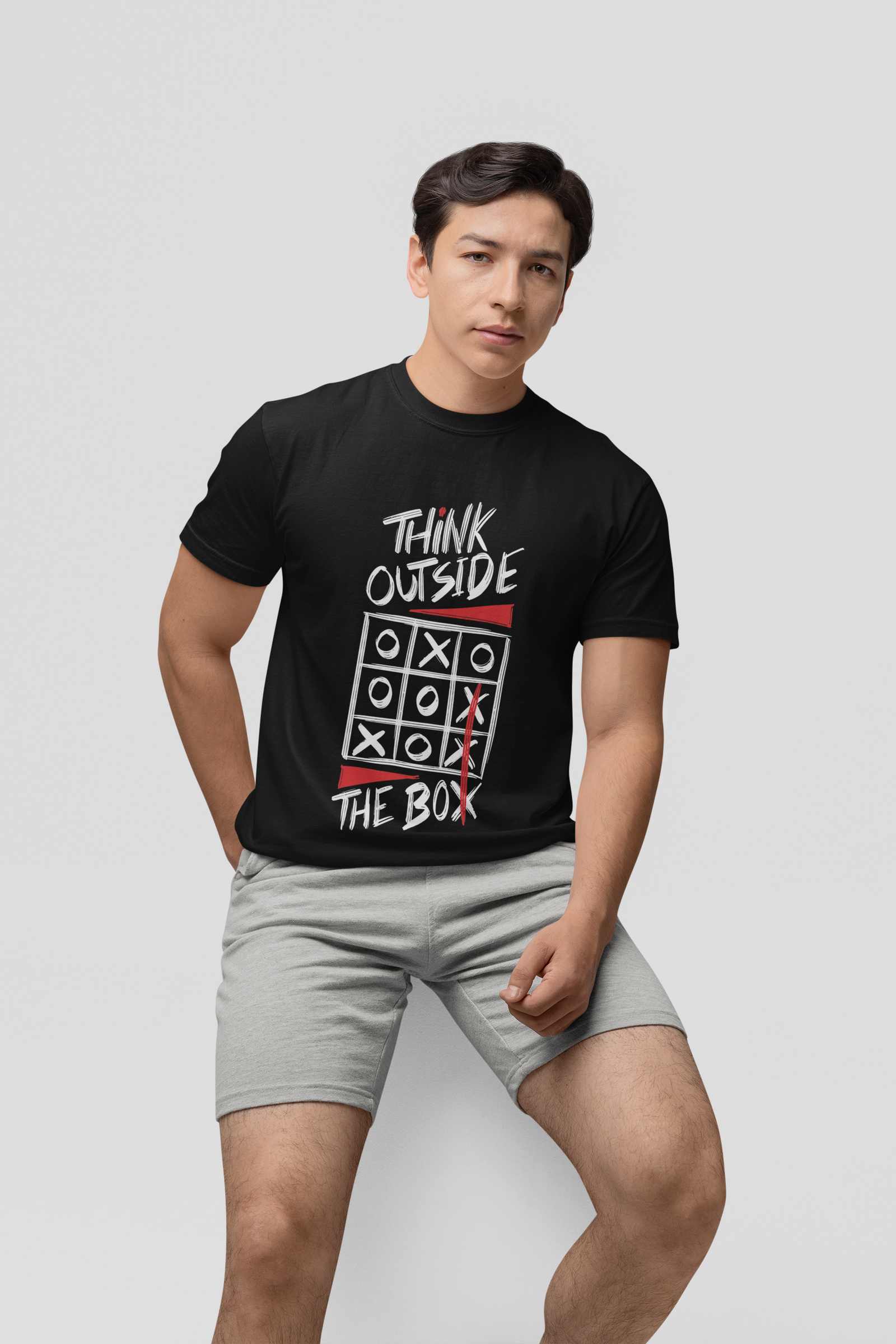 TUY 'Think Out Of The Box' Regular Fit T-shirt