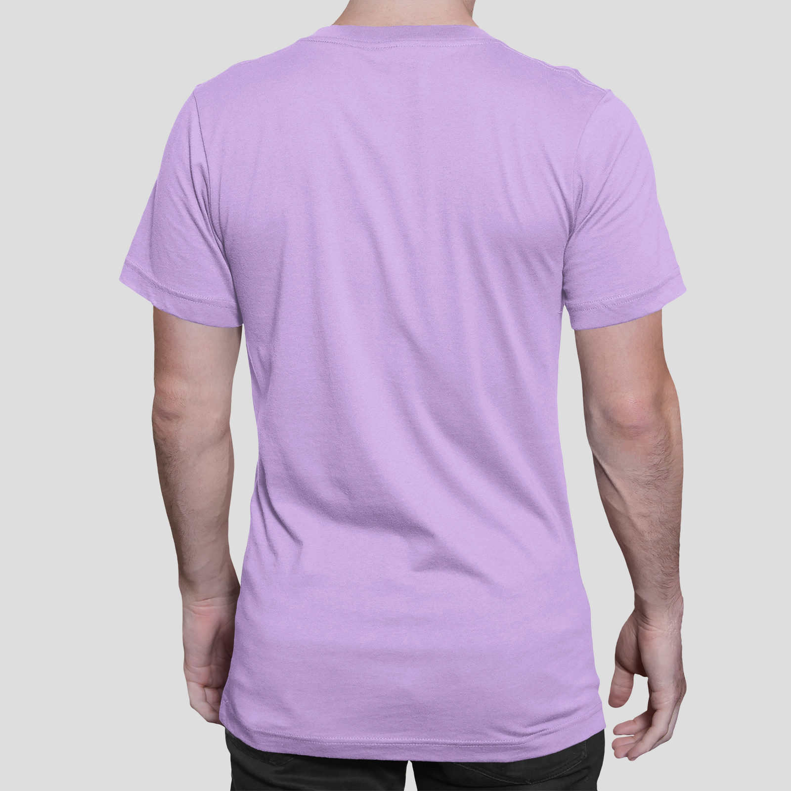 TUY Higher Life Regular Fit Lavender T-shirt