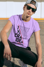 TUY Crazy Idea Regular Fit Lavender T-shirt