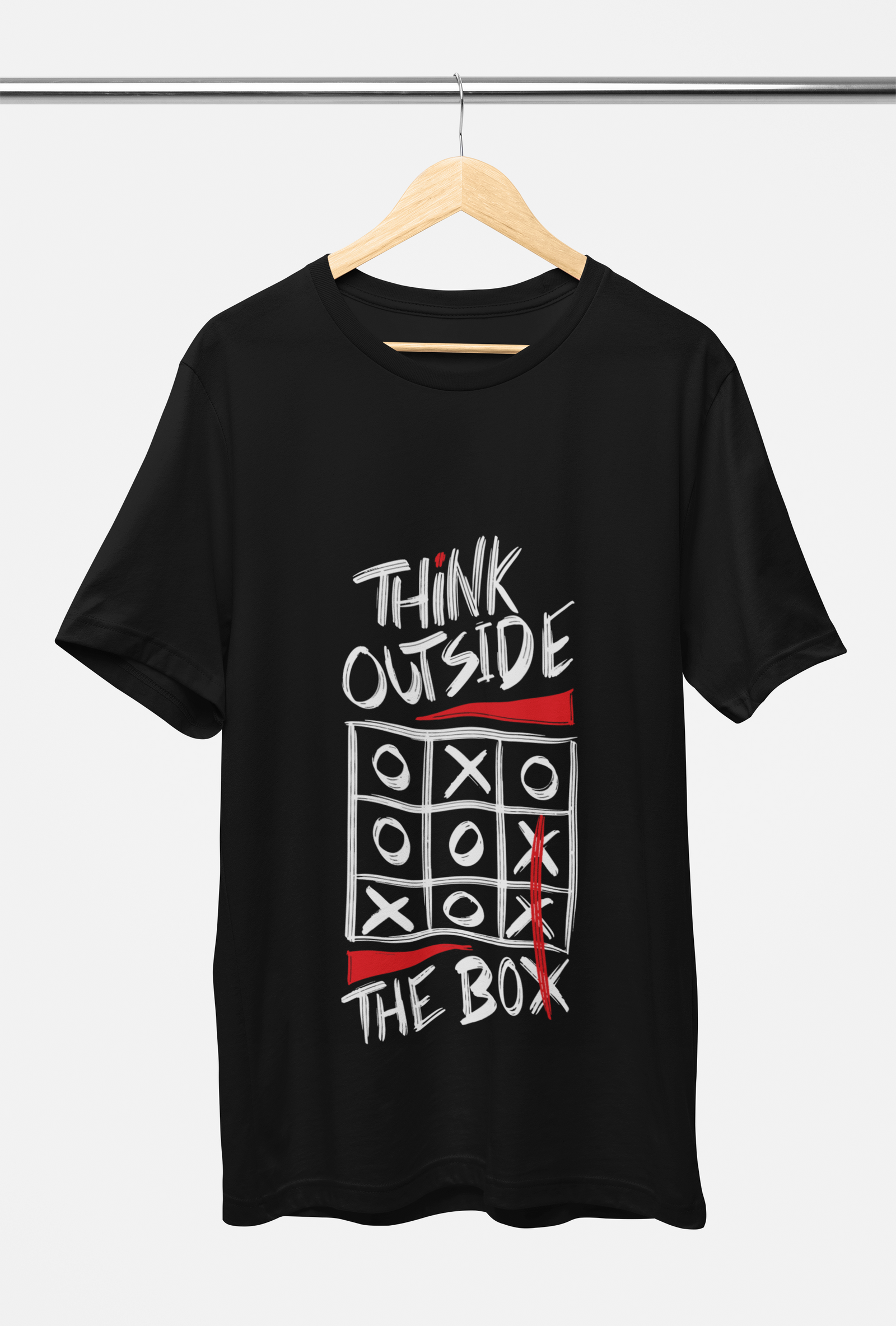 TUY 'Think Out Of The Box' Regular Fit T-shirt