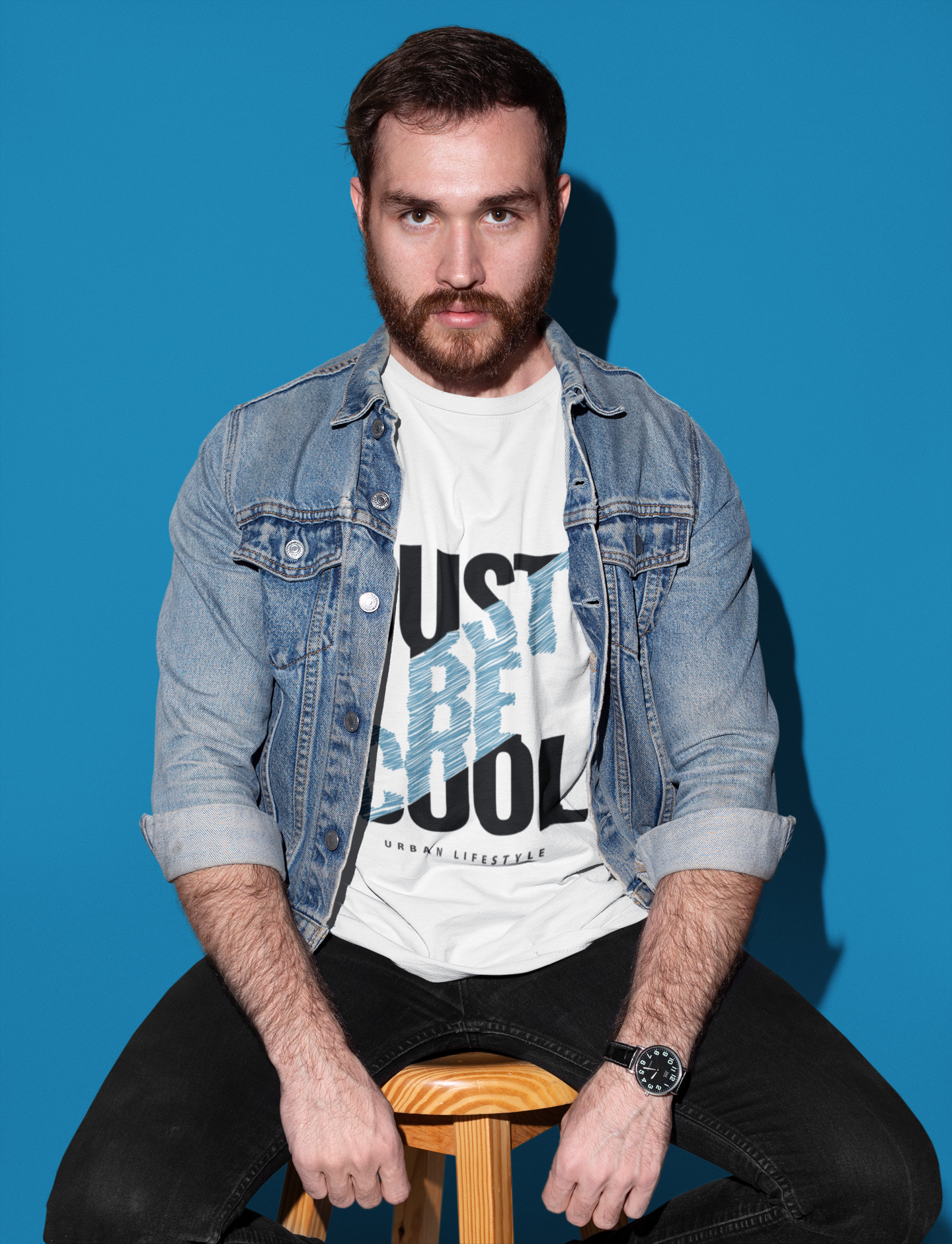 TUY 'Just Be Cool' Regular Fit T-shirt