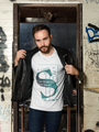 White TUY t-shirt featuring a “California” graphic design, regular fit for a clean, casual look by Urbaxo