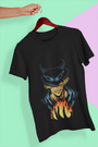 Featuring a powerful fire graphic, this oversized T-shirt from Urbaxo combines bold design and casual comfort for everyday wear