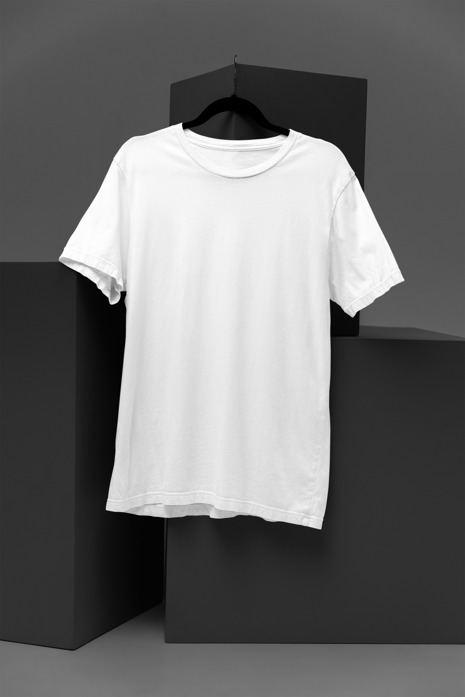 Solid White Classic Fit Tshirt