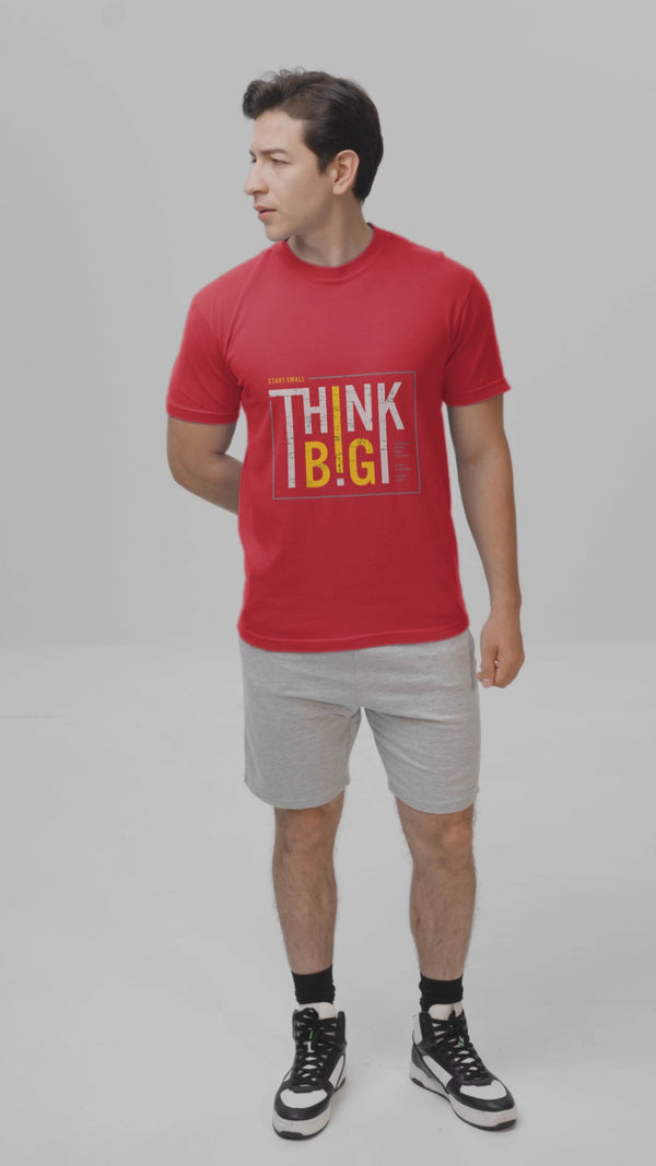 TUY Think Big Regular Fit T-shirt